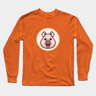 Cute Pig Long Sleeve T-Shirt